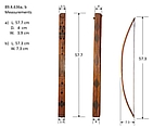 Tsii' Edo' Ai (Apache Fiddle), Chappo Geronimo (Chiricahua Apache Native American, 1867–1894 Mt. Vernon Barracks, Alabama), Wood, horse hairs, metal tacks, Native American (Apache, Chiricahua)